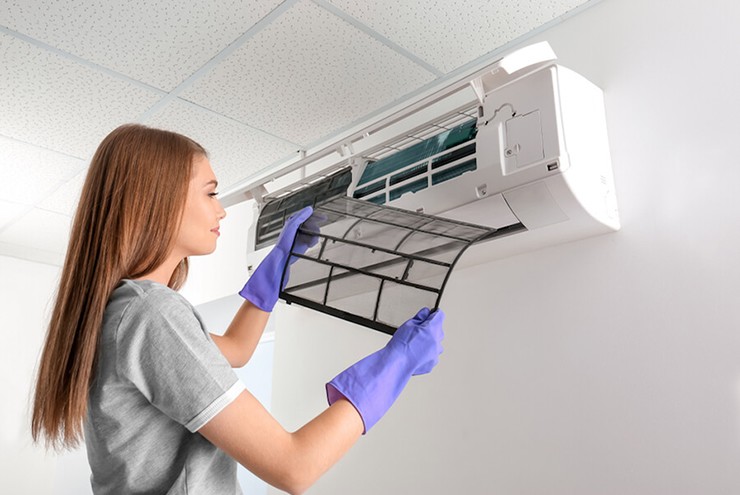 Bảo dưỡng điều hòa khu vực Gia Lâm phục vụ tận nơi - Vệ sinh dàn nóng