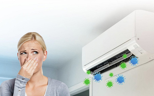 khi nào cần gọi thợ nếu điều hoà có mùi hôi