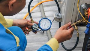 điều hoà rò rỉ gas sửa thế nào