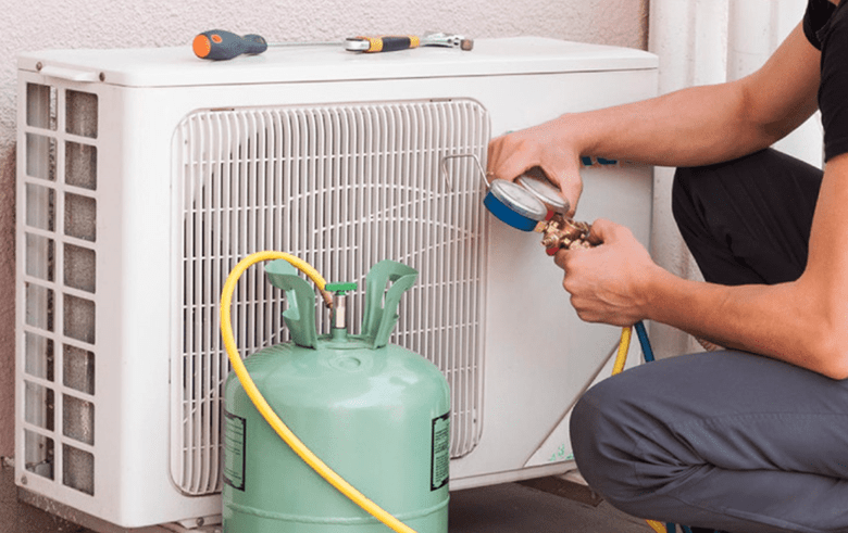 Điều hoà không mát do thiếu gas