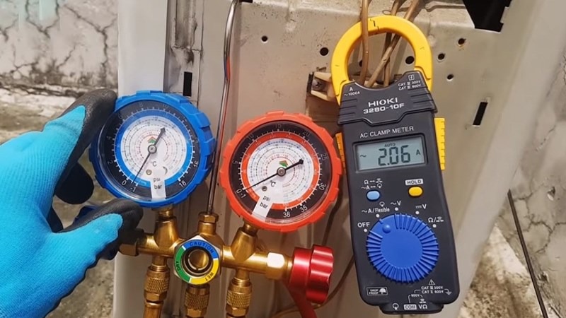 Điều hoà bị rò rỉ gas