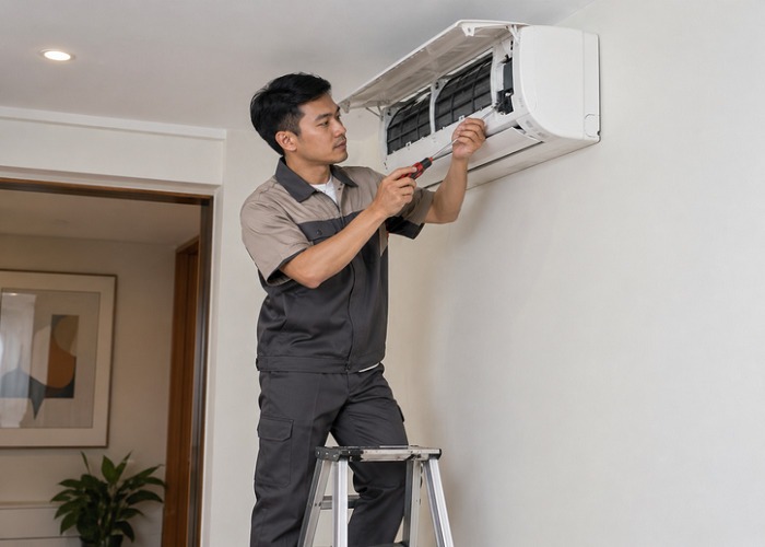 Điều Hoà Kêu To Sửa Thế Nào? 7 Nguyên Nhân Và Cách Khắc Phục Hiệu Quả 4 Thợ sửa điều hoà kêu to tại nhà